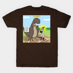 T-Rex Baseball T-Shirt